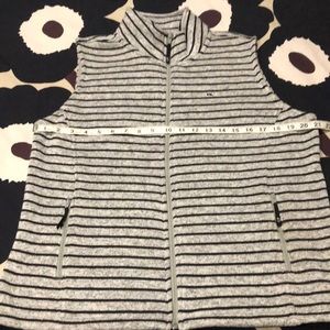 Vineyard Vines Grey Striped Vest